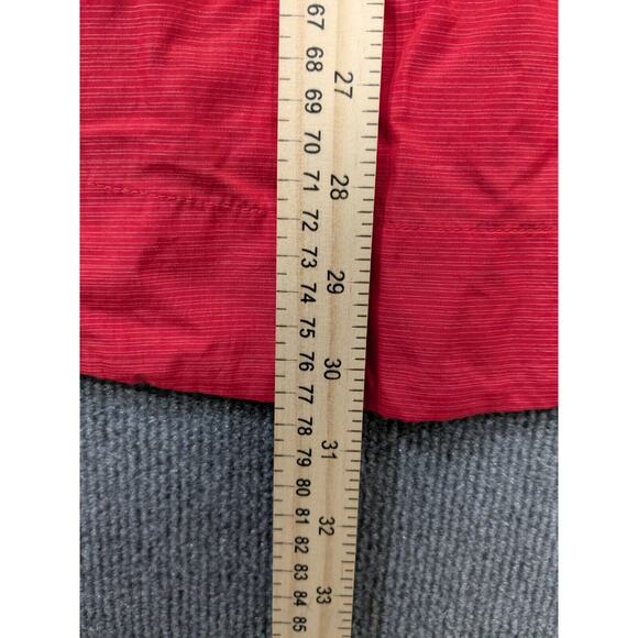 Nike Football Windbreaker Hoodie Mens Small Lightweight Player Jacket Red Black - Picture 8 of 12